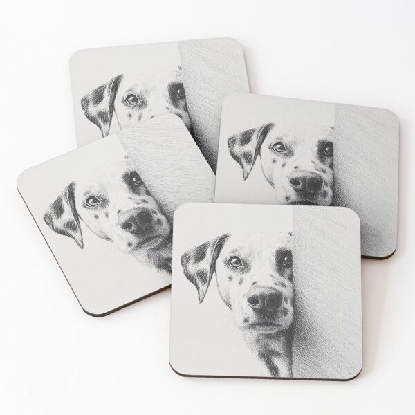 Item preview, Curious Peeking Dalmatian dog designed and sold by lautir.