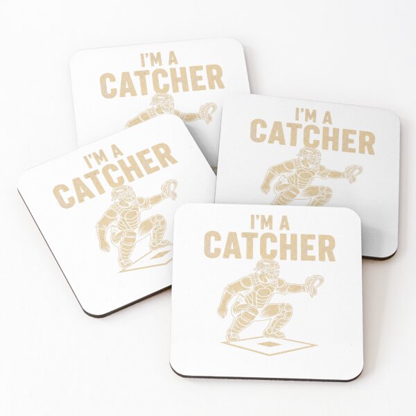 Item preview, Im A Catcher Funny Retro Baseball Vintage Player designed and sold by finkelart.