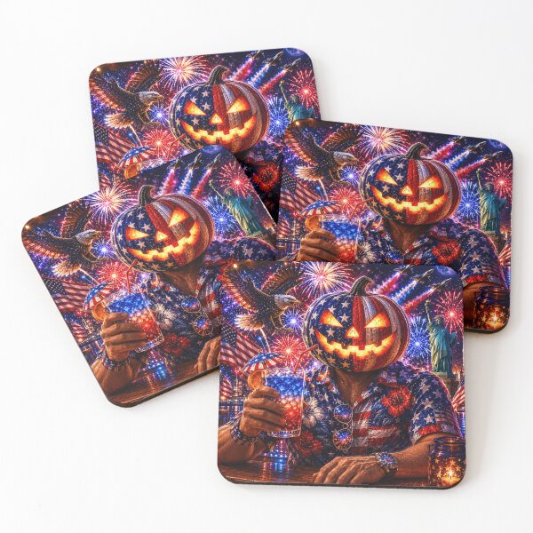 Item preview, Headless Horseman 4th of July - Fantasy Horror Fireworks Art designed and sold by TheHorsemanRidesAgain.