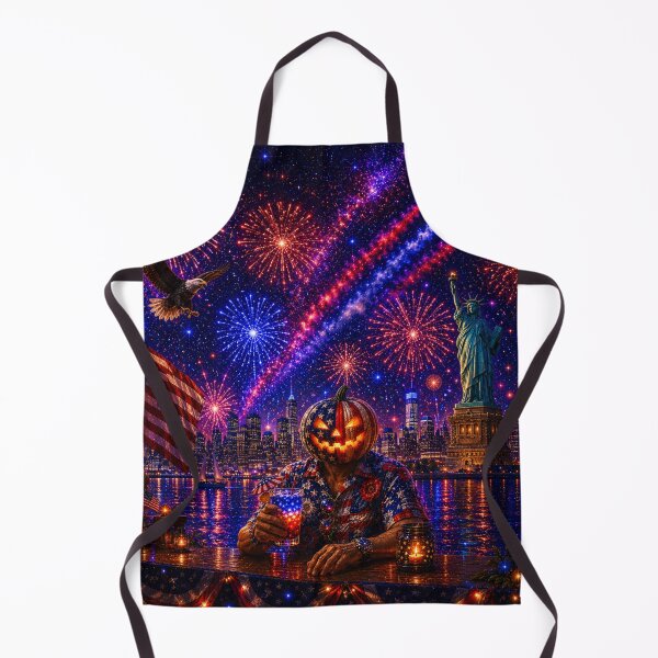 Item preview, Headless Horseman 4th of July - Fantasy Horror Fireworks Art designed and sold by TheHorsemanRidesAgain.