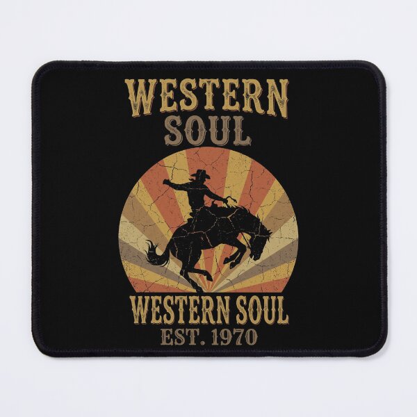 Item preview, Western Soul Est 1970 Retro Cowboy Rodeo designed and sold by TeNovaStudio.