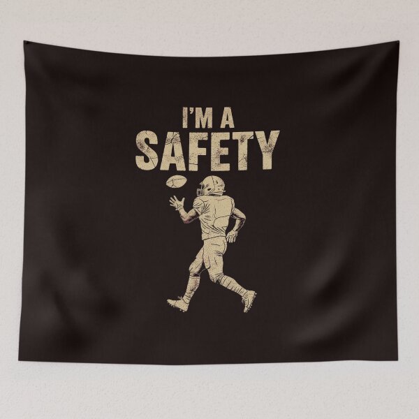 Item preview, Im A Safety Funny Retro American Football Vintage designed and sold by finkelart.