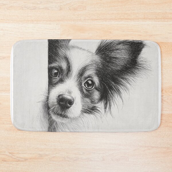 Item preview, Curious Peeking papillon dog designed and sold by lautir.
