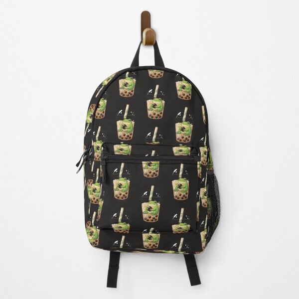 Item preview, Cute Frog Boba Tea Kawaii Aesthetic Illustration designed and sold by nexelora.