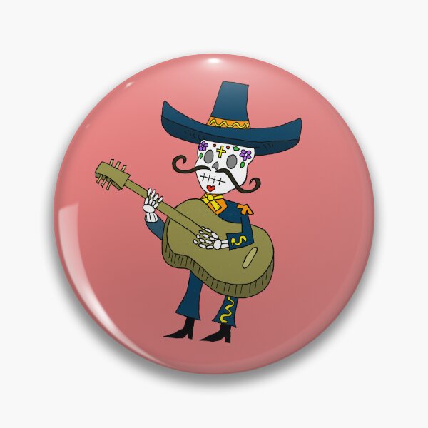 Item preview, Day of the Dead Bass Player designed and sold by True Poison.