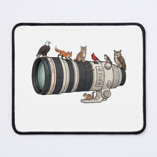Item preview, The Photographers Nightmare - Wildlife Crowding 600mm Lens designed and sold by orioleoutdoor.
