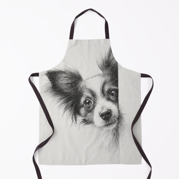 Item preview, Curious papillon dog Peeking designed and sold by lautir.