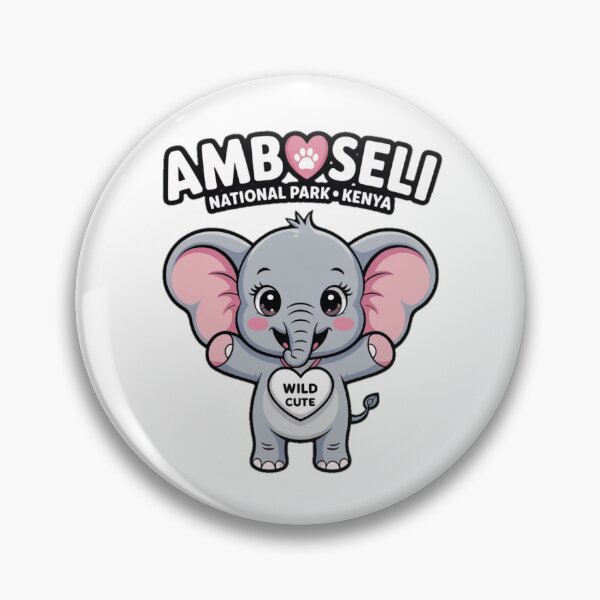 Item preview, Cute Baby Elephant – Amboseli National Park Kenya. designed and sold by YounexxART.
