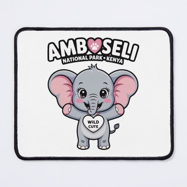 Item preview, Cute Baby Elephant – Amboseli National Park Kenya. designed and sold by YounexxART.