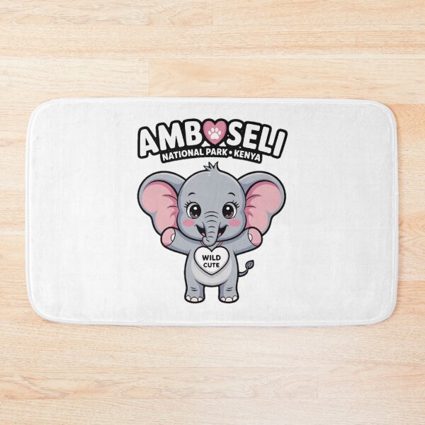 Item preview, Cute Baby Elephant – Amboseli National Park Kenya. designed and sold by YounexxART.
