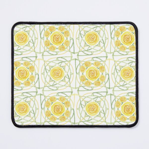 Item preview, ​Geometric Sun-Kissed Floral Mandala designed and sold by wissal.studio.