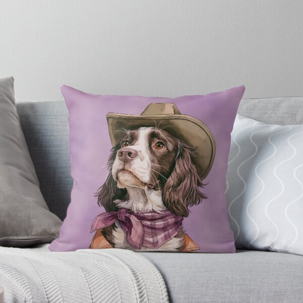 Item preview, English Springer Spaniel Cowboy designed and sold by prettykaler.