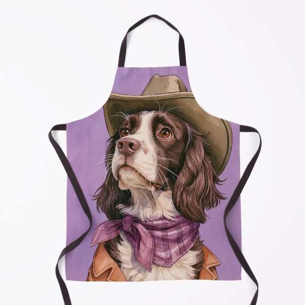 Item preview, English Springer Spaniel Cowboy designed and sold by prettykaler.