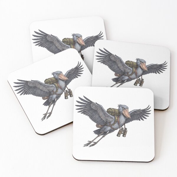 Item preview, The Ultimate Birder - Flying Shoebill Stork with Gear designed and sold by orioleoutdoor.