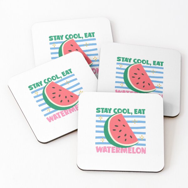 Item preview, Stay Cool Eat Watermelon designed and sold by Colorful-Garden.