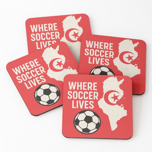 Item preview, Where Soccer Lives - Tunisia designed and sold by Endeva4eva.