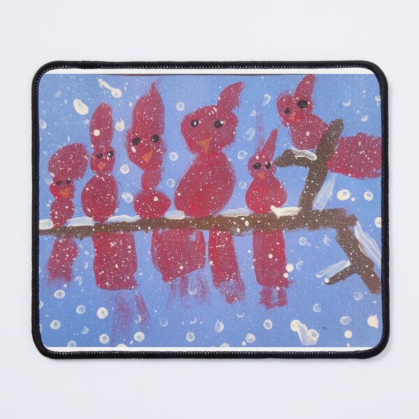 Item preview, Redbirds in the Snow designed and sold by Onceaponakastle.