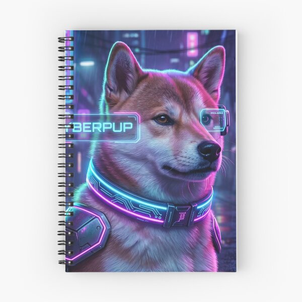 Item preview, Cyberpunk Shiba Inu Art Futuristic Neo Tokyo Cyberpup designed and sold by NeonNadir.