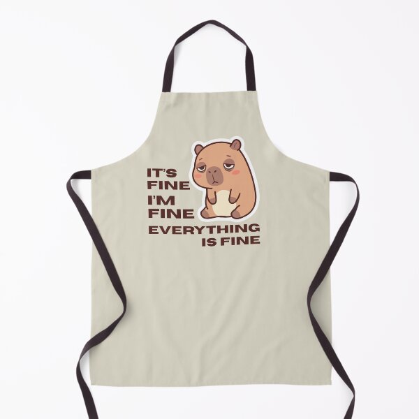 Item preview, It's Fine I'm Fine Everything Is Fine designed and sold by monika-arthing.