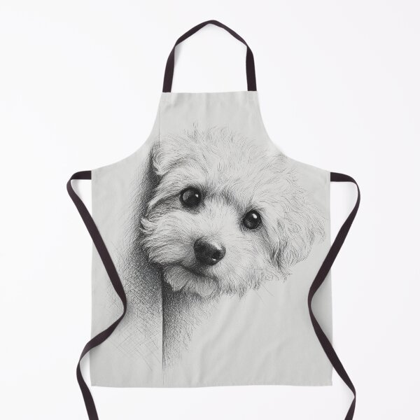 Item preview, Curious Bichon Frise Dog Peeking designed and sold by lautir.