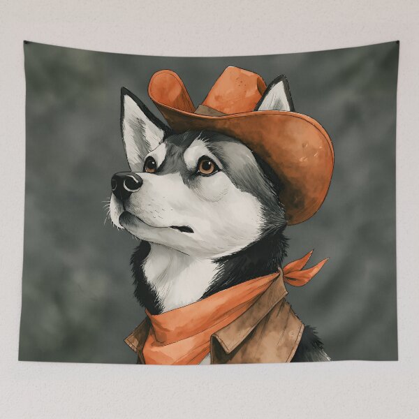 Item preview, Husky Cowboy designed and sold by prettykaler.