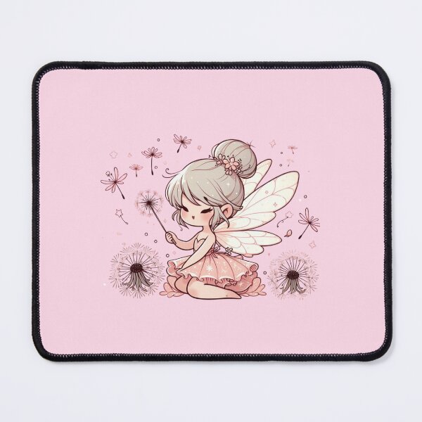 Item preview, Adorable Dandelion Fairy Illustration: Whimsical and Magical Artwork designed and sold by NerdiPop.