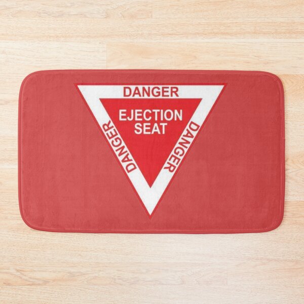 Item preview, Danger Ejection Seat Warning Triangle designed and sold by BB Design Garage.