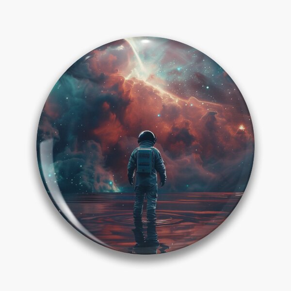 Item preview, Astronaut Beneath the Cosmic Tide designed and sold by QuantumDrift.