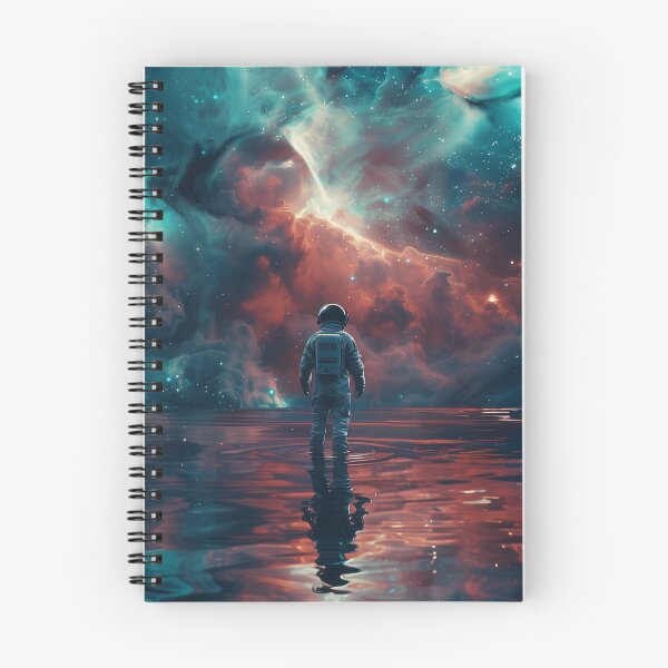 Item preview, Astronaut Beneath the Cosmic Tide designed and sold by QuantumDrift.