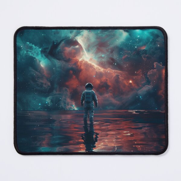 Item preview, Astronaut Beneath the Cosmic Tide designed and sold by QuantumDrift.