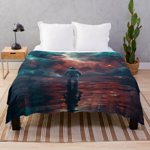 Item preview, Astronaut Beneath the Cosmic Tide designed and sold by QuantumDrift.