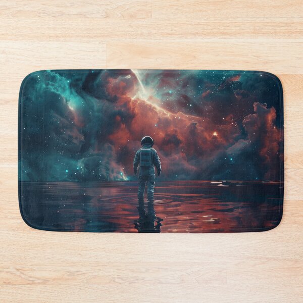 Item preview, Astronaut Beneath the Cosmic Tide designed and sold by QuantumDrift.