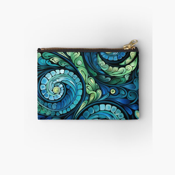Item preview, New Zealand Māori Paua Pattern Koru Design 913 designed and sold by GrinGalore.