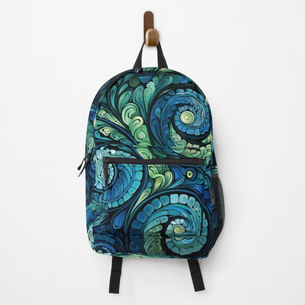 Item preview, New Zealand Māori Paua Pattern Koru Design 913 designed and sold by GrinGalore.