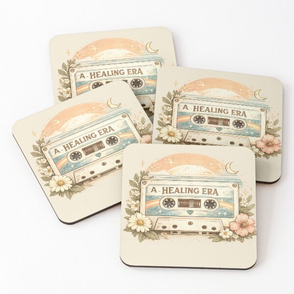 Item preview, A Healing Era – Nostalgic Mixtape Aesthetic designed and sold by BeaVibes.