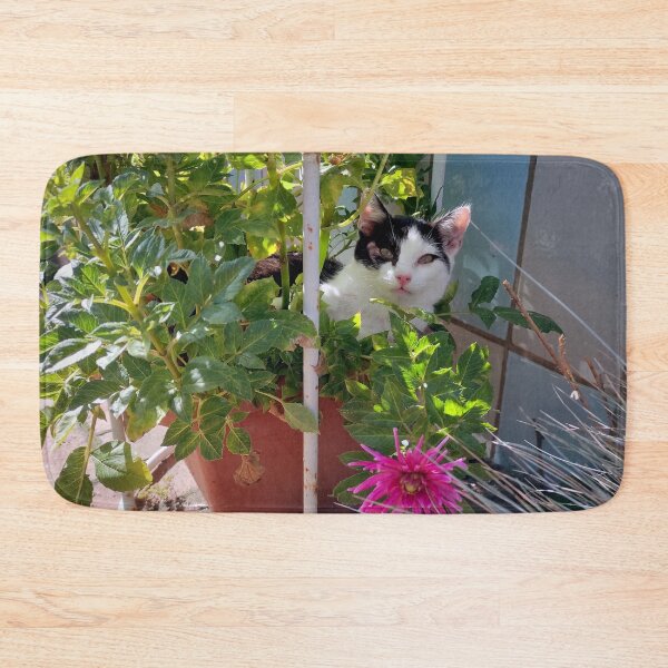 Item preview, A cat in a flowerpot designed and sold by Gourmetkater.