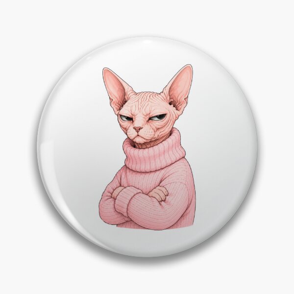 Item preview, Cold And Judging You Sphynx Cat designed and sold by INVITOARTE.
