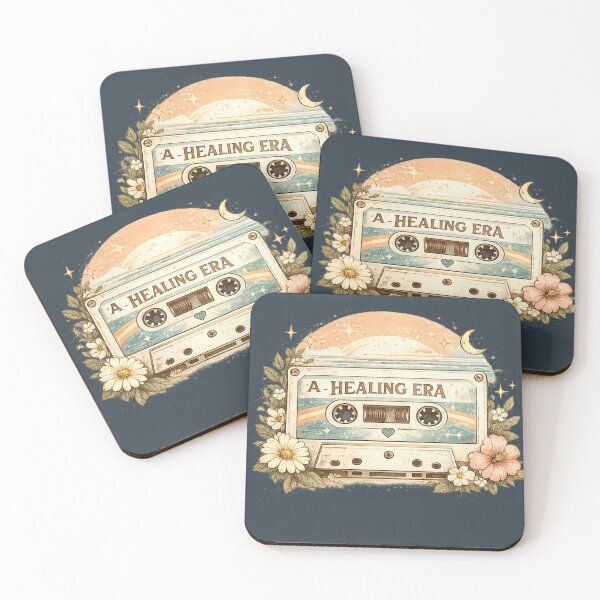 Item preview, A Healing Era – Nostalgic Mixtape Aesthetic designed and sold by BeaVibes.
