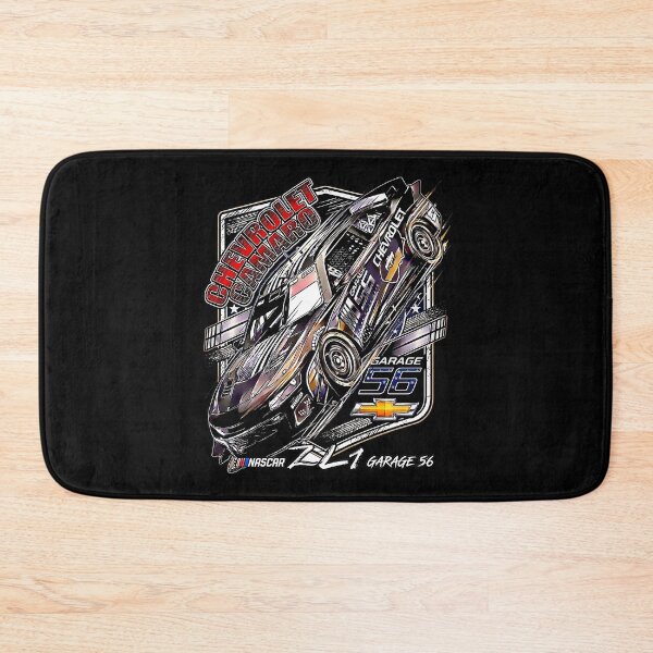 Item preview, NASCAR Garage 56 Chevrolet Camaro ZL1 Race Car Illustration designed and sold by RacetrackGear.
