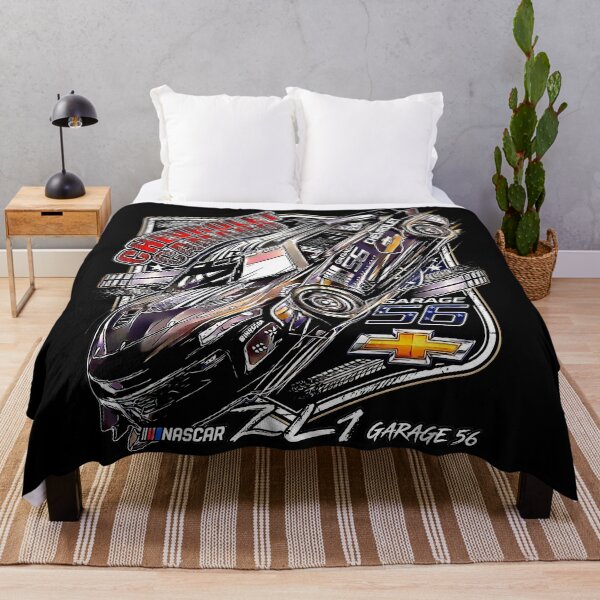 Item preview, NASCAR Garage 56 Chevrolet Camaro ZL1 Race Car Illustration designed and sold by RacetrackGear.