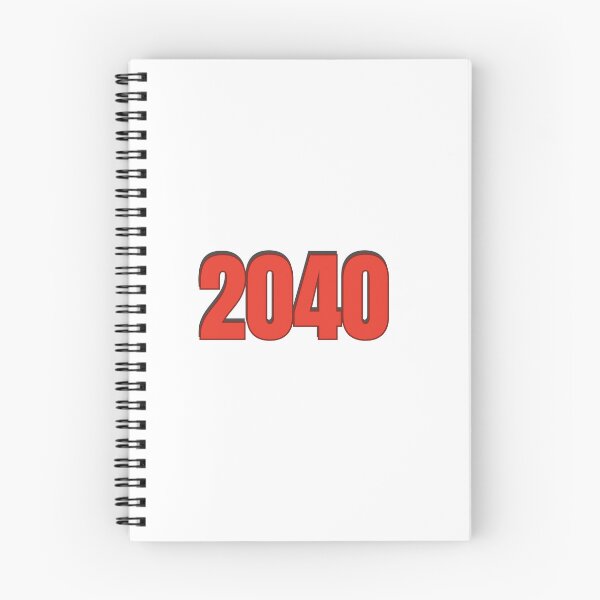 Artikelvorschau, 2040 Jahreszahl Datum Typografie entworfen und verkauft von Rasheedaholik.