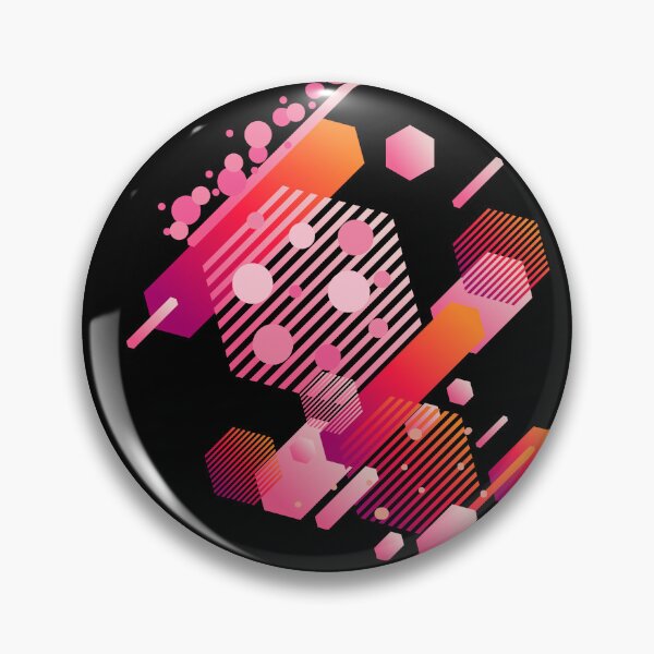 Item preview, Abstract Geometric Pulse designed and sold by Khadigadesings.