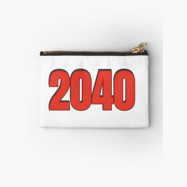 Item preview, 2040 Year Number Date Typography designed and sold by Rasheedaholik.