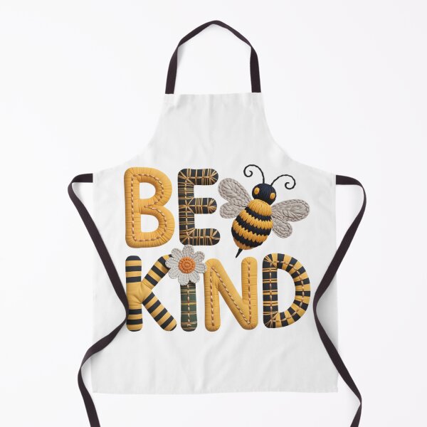 Item preview, Bee Kind Knitted Typography - Cute Crochet Bumblebee Graphic designed and sold by aseelbrand.