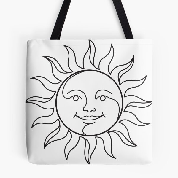 Item preview, Boho Fine Line Celestial Sun designed and sold by BetweenForms.