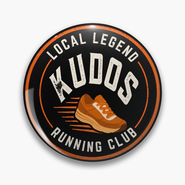 Item preview, Local Legend Kudos Running Club - Retro Endurance Athlete Gift  designed and sold by BMLprint ⭐⭐⭐⭐⭐.