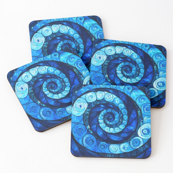 Item preview, New Zealand Māori Paua Koru Trillwave Design  designed and sold by GrinGalore.