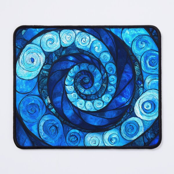 Item preview, New Zealand Māori Paua Koru Trillwave Design  designed and sold by GrinGalore.