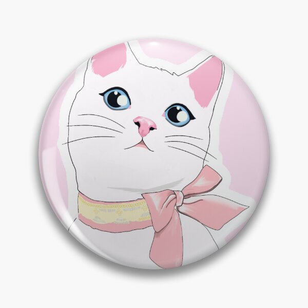 Item preview, elegant cozy white kitty designed and sold by sara747.