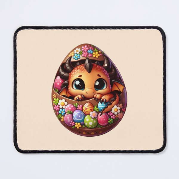 Item preview, Adorable Baby Dragon in Easter Egg designed and sold by NerdiPop.